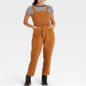 Universal thread denim overalls BROWN 12